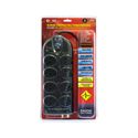 Εικόνα της 8 WAY SURGE PROTECTED POWERBOARD - BLACK